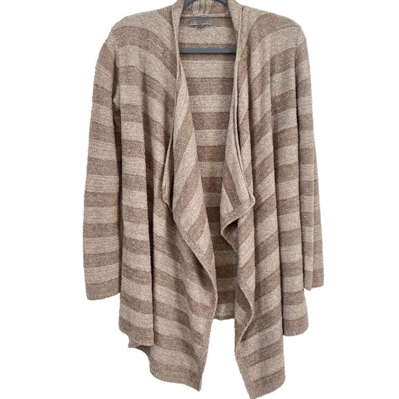 Barefoot Dreams Bamboo Chic‎ Lite Cardigan Calypso Wrap S/M  Draped Open Front - Picture 1 of 9